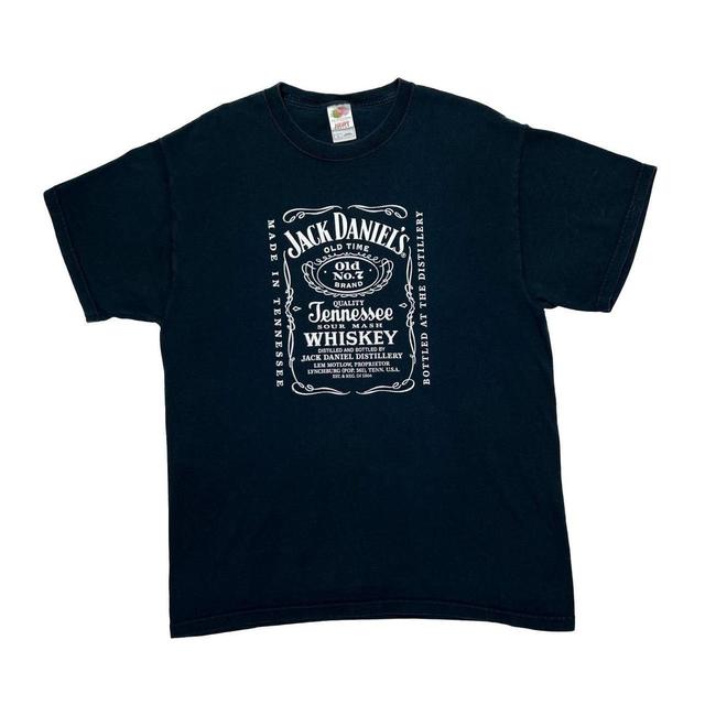 Fruit of the Loom Men's T-shirt - Black - L on Productcaster.