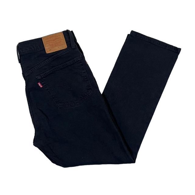 Levi's Women's Straight leg Jeans - Black - 28" on Productcaster.