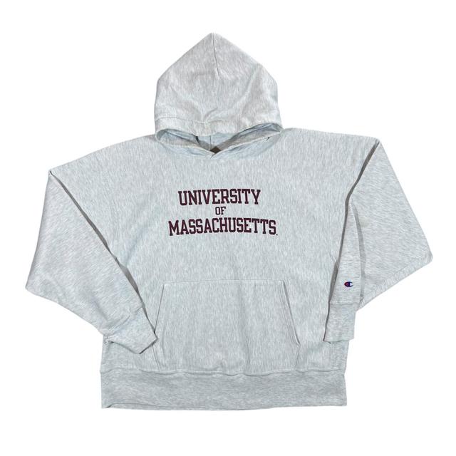 Champion Men's Hoodie - Grey - XL on Productcaster.