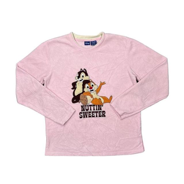 Disney Men's Sweatshirt - Pink - S on Productcaster.