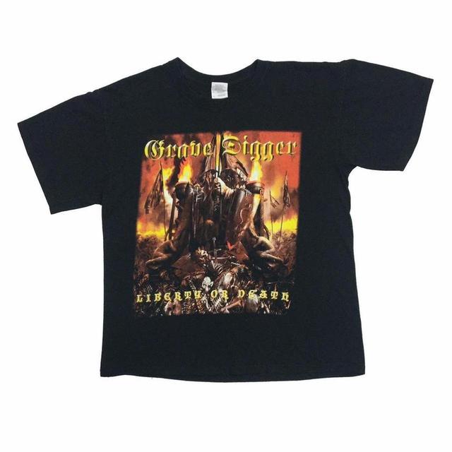 Gildan Men's T-shirt - Black - M on Productcaster.