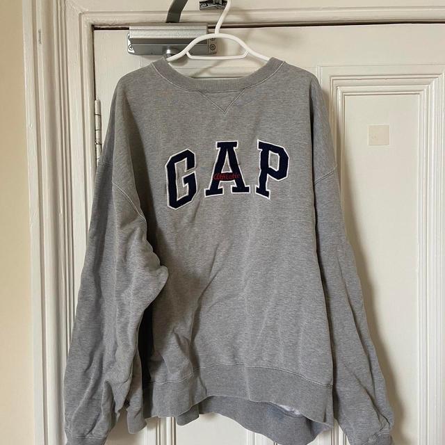 Gap Men's Sweatshirt - Grey - XL on Productcaster.