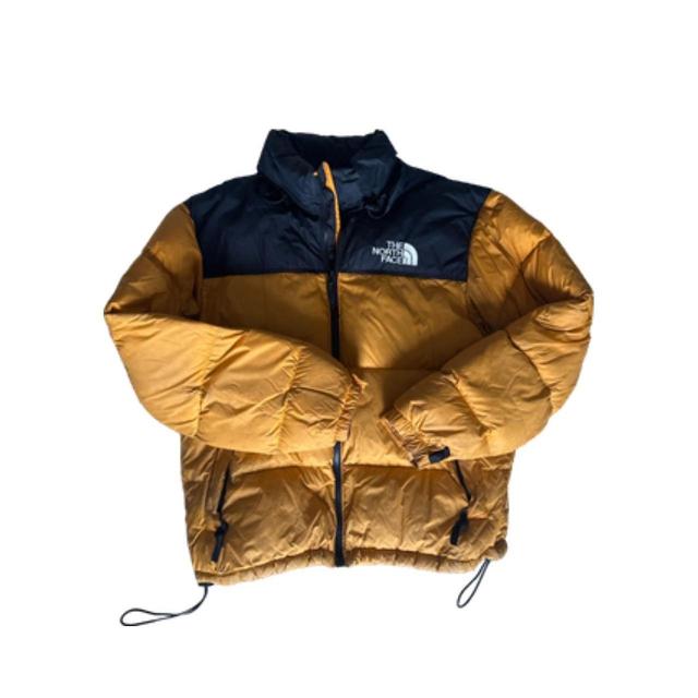 The North Face Men's Jacket - Yellow/Orange - L on Productcaster.