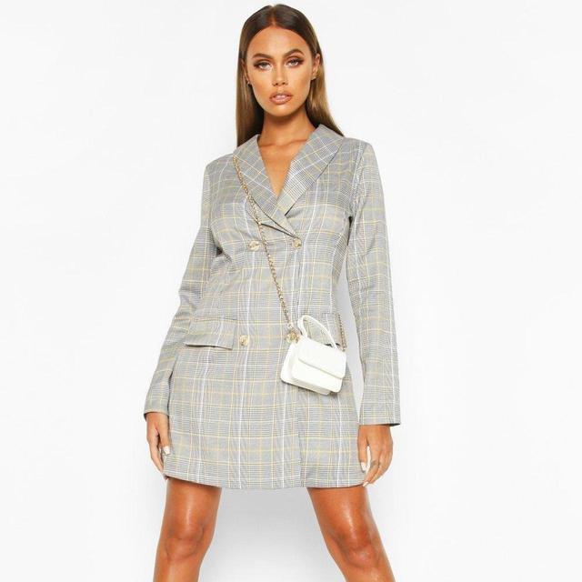 Boohoo Women's Blazer Dress - Multi - 10 on Productcaster.