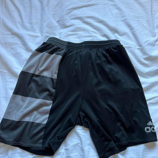 Adidas Men's Shorts - Black/Grey - S on Productcaster.