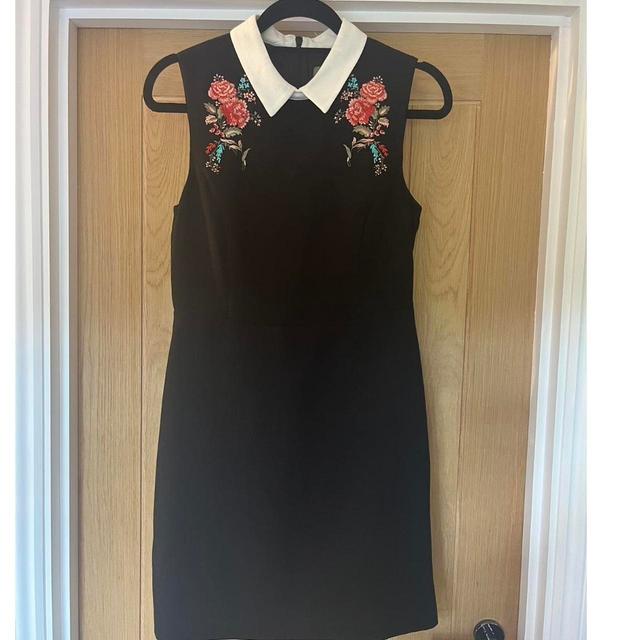 Oasis Women's A-line Dress - Black/Multi - 10 on Productcaster.