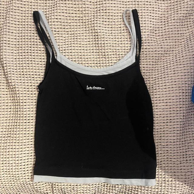 iets frans... Women's Crop top - Black - 6 on Productcaster.