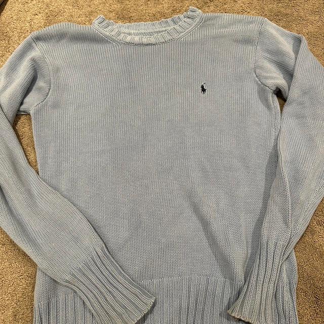 Ralph Lauren Women's Jumper - Blue - 4 on Productcaster.