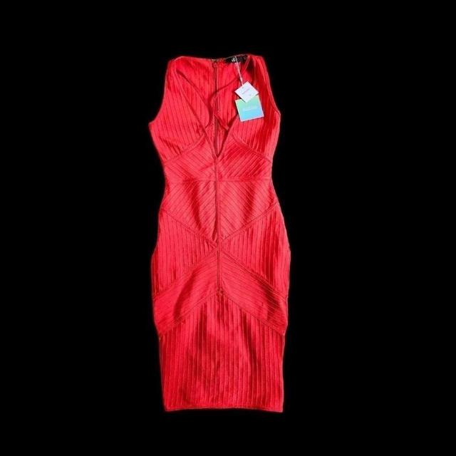 Missguided Women's Bodycon Dress - Red - 8 on Productcaster.