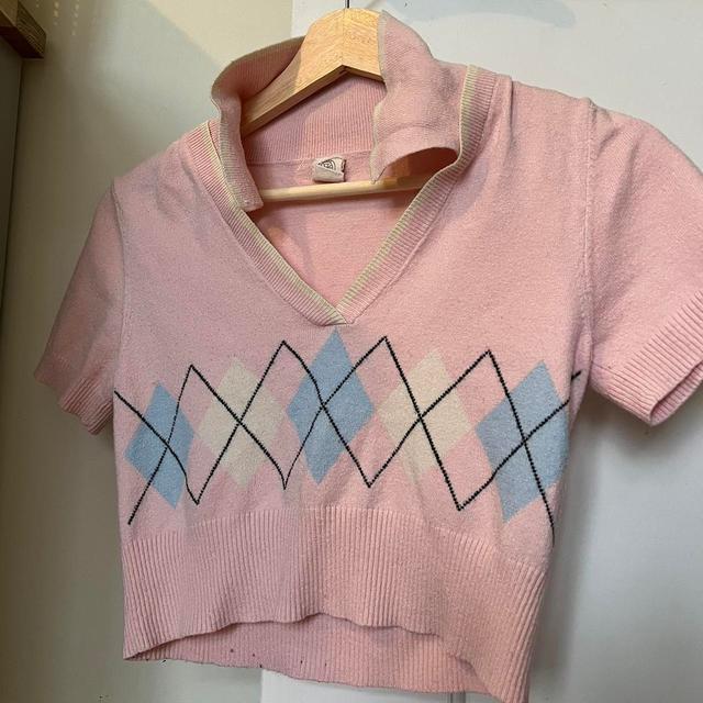 Urban Outfitters Women's Crop top - Pink - S on Productcaster.