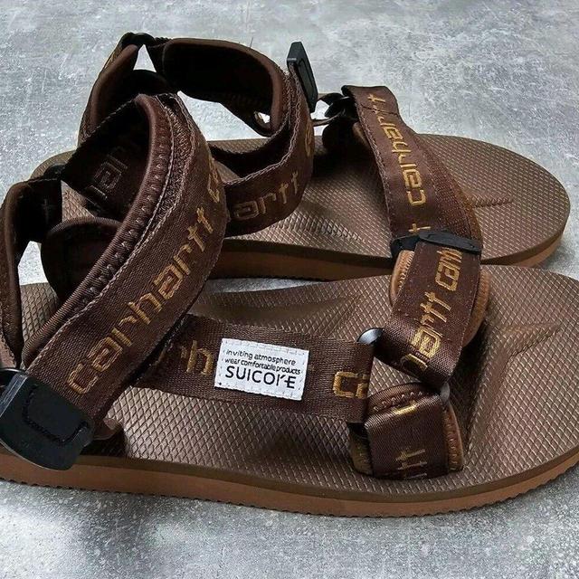 Carhartt Men's Sandals - Brown - UK 6 on Productcaster.