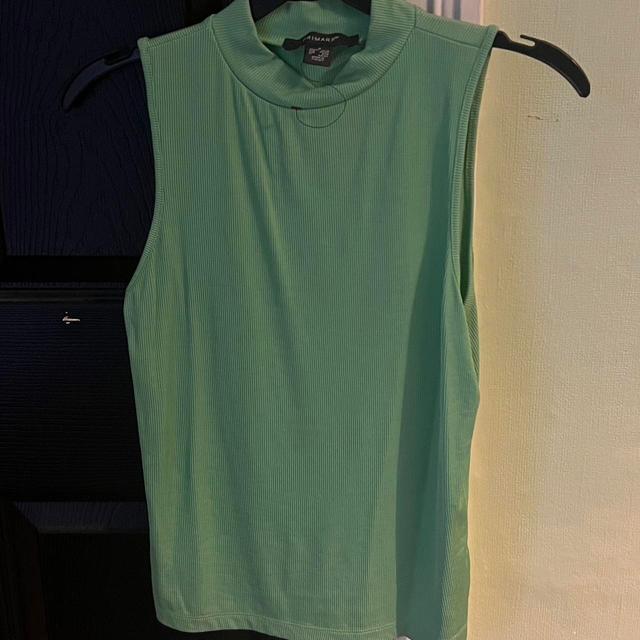 Primark Women's Vest - Green - M on Productcaster.