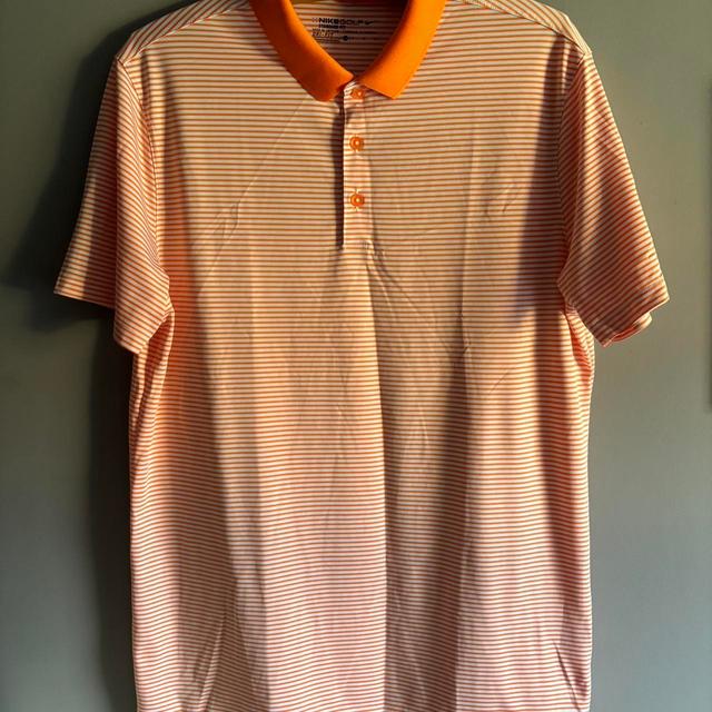 Nike Men's Polo shirt - Orange - M on Productcaster.