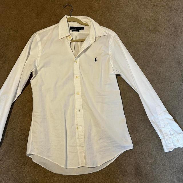 Ralph Lauren Men's Shirt - White - M on Productcaster.