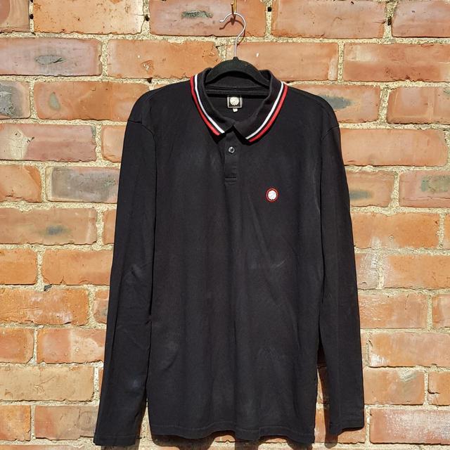 Pretty Green Men's Polo shirt - Black - L on Productcaster.