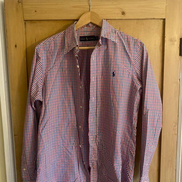 Polo Ralph Lauren Men's Shirt - Multi/Red - S on Productcaster.