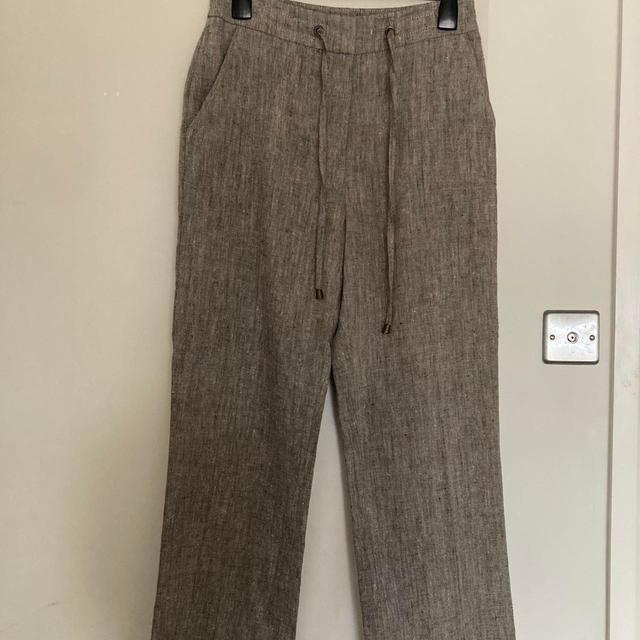 Women's Trousers - Grey - UK 10 on Productcaster.