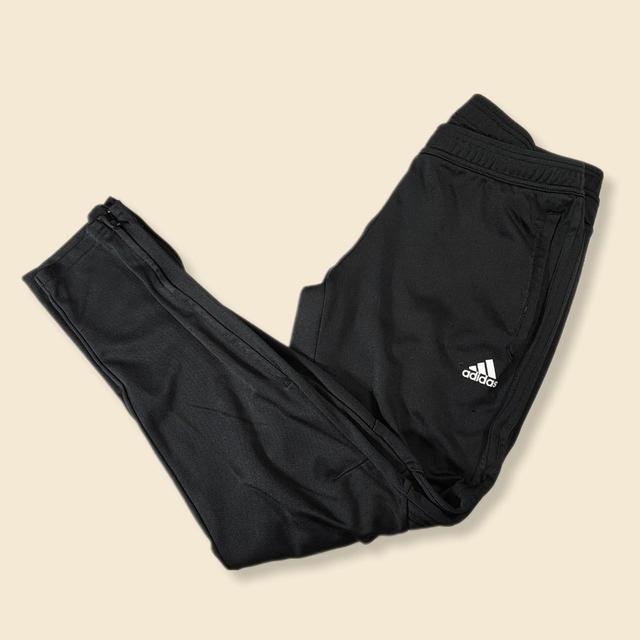 Adidas Women's Sweatpants - Black/White - UK 16 on Productcaster.