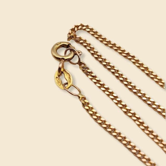 Vintage Women's Necklace - Gold on Productcaster.