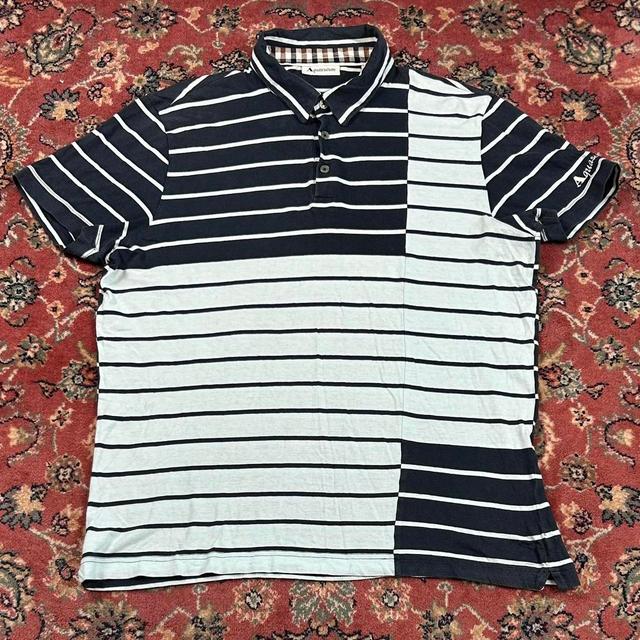 Aquascutum Men's Polo shirt - Navy - M on Productcaster.