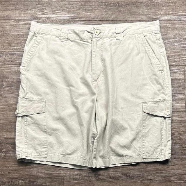 John Rocha Men's Shorts - Tan - 40" on Productcaster.