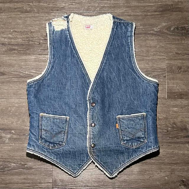 Levi's Men's Gilet - Blue - M on Productcaster.