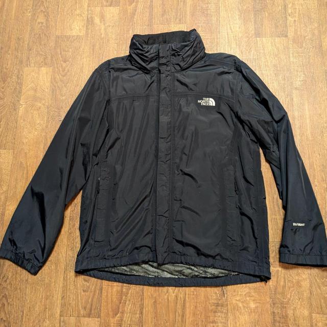 The North Face Men's Windbreaker Jacket - Black - L on Productcaster.