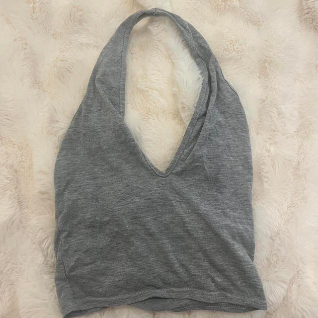 New Look Women's Crop top - Grey - 8 on Productcaster.