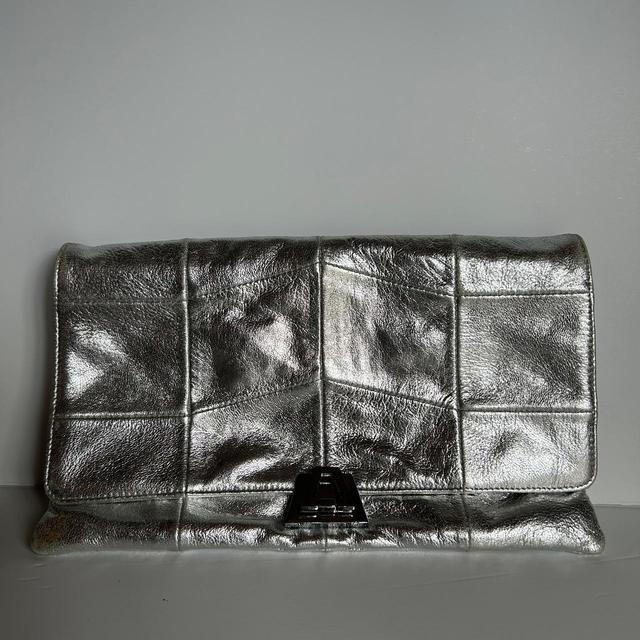 John Lewis Women's Clutch bags - Silver on Productcaster.