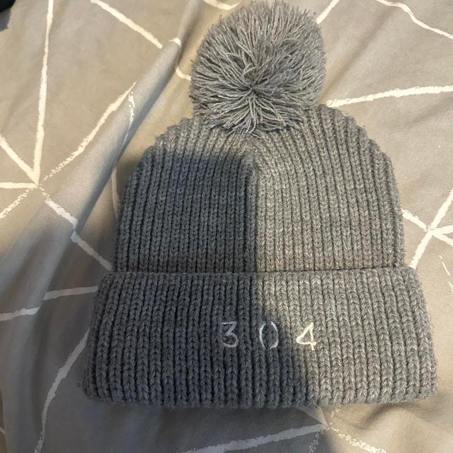 Men's Beanies - Grey on Productcaster.