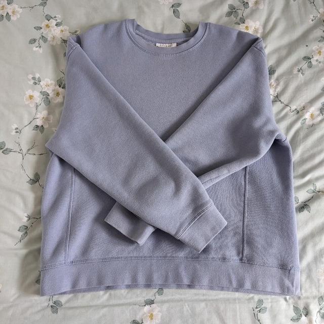 Topshop Women's Sweatshirt - Blue - S on Productcaster.