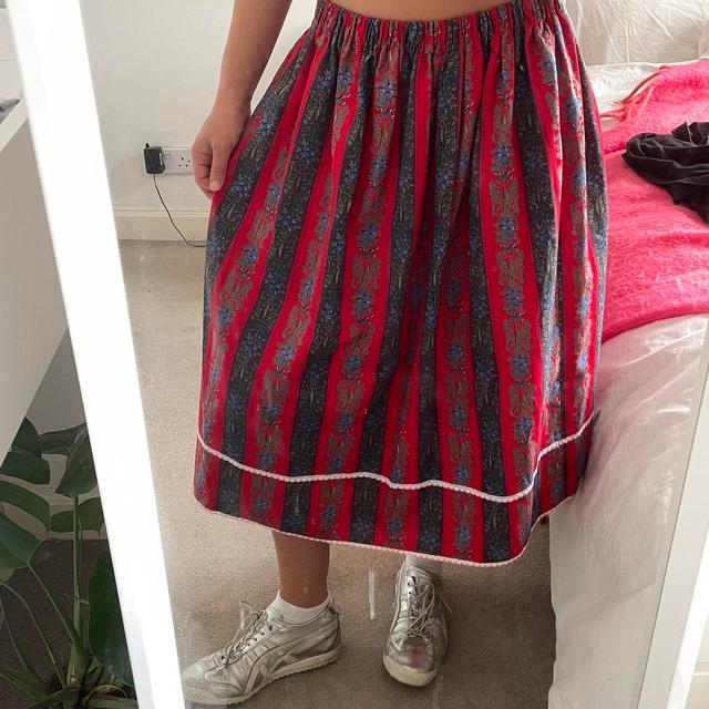 Women's Skirt - Multi/Red - UK 8 on Productcaster.