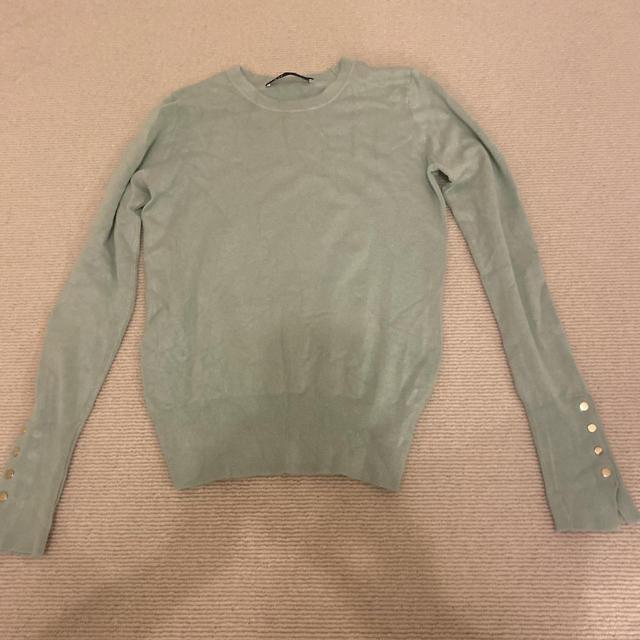 Zara Women's Jumper - Green - S on Productcaster.