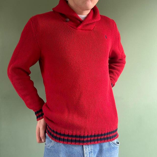 Polo Ralph Lauren Men's Jumper - Red - M on Productcaster.