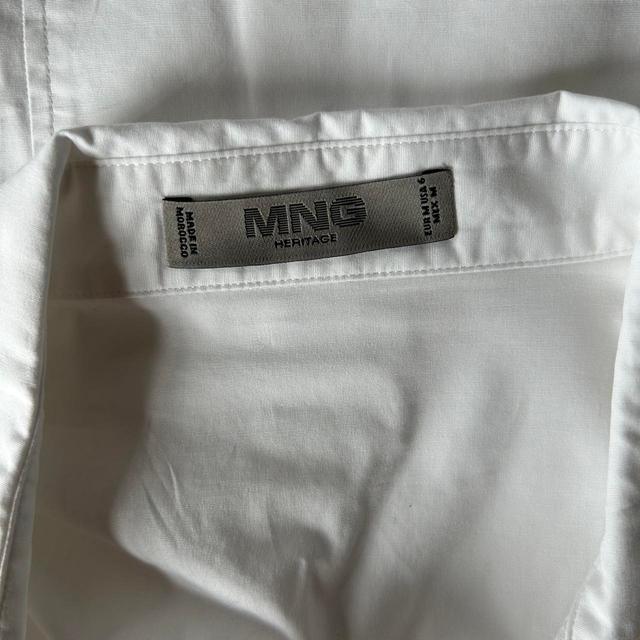 Mango Women's Shirt - White - M on Productcaster.