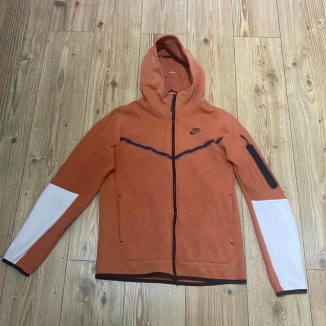 Nike Men's Hoodie - Orange - S on Productcaster.