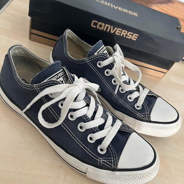 Converse Women's Trainers - Blue - UK 5 on Productcaster.