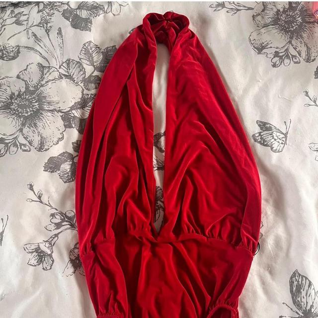 Preloved Women's Bodysuit - Red - 12 on Productcaster.