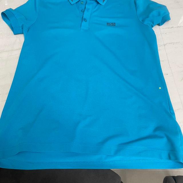 Hugo Boss Men's Polo shirt - Blue - M on Productcaster.