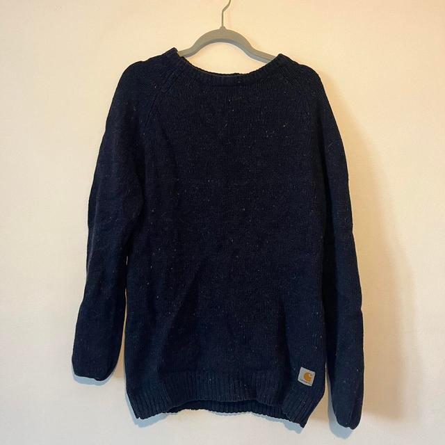 Carhartt WIP Men's Jumper - Navy - M on Productcaster.