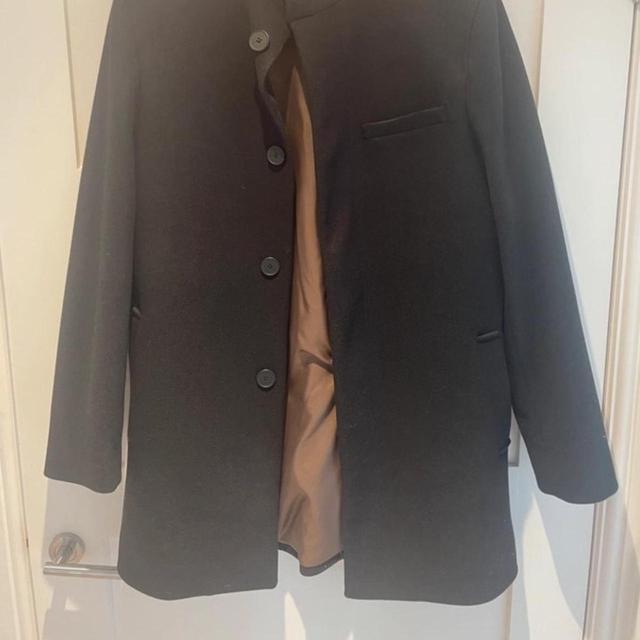 Marks & Spencer Men's Overcoat - Black - M on Productcaster.