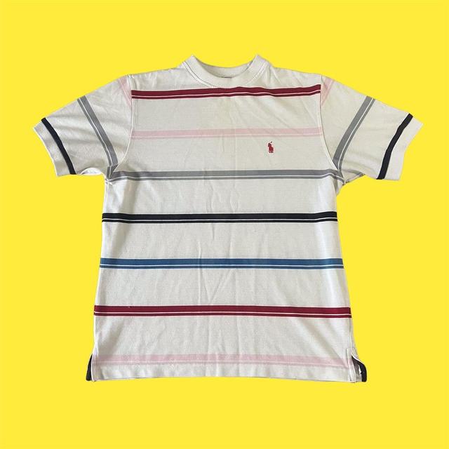 Ralph Lauren Men's T-shirt - White/Multi - M on Productcaster.