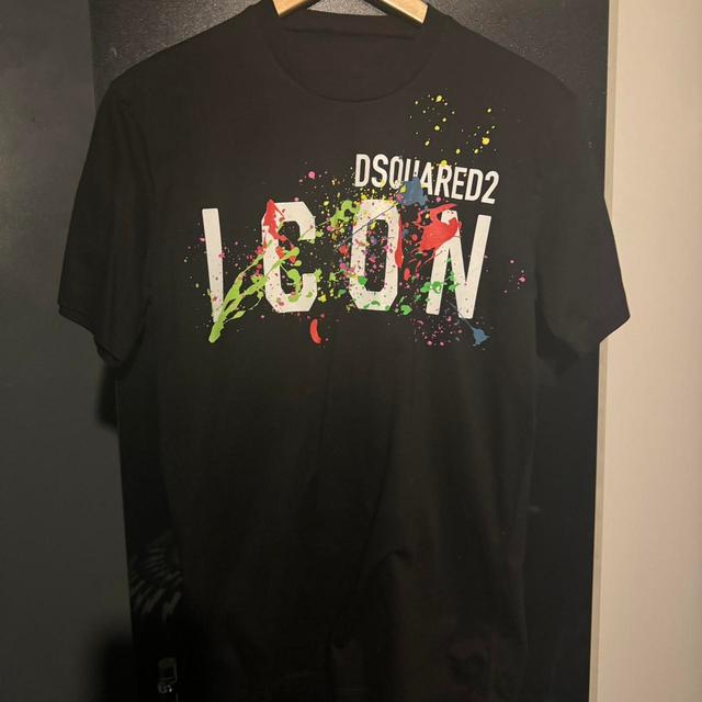 Dsquared2 Men's T-shirt - Black - S on Productcaster.