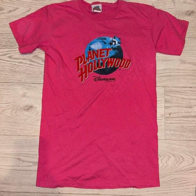 Disney Women's T-shirt - Pink - M on Productcaster.