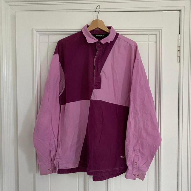 Men's Shirt - Pink/Purple - L on Productcaster.