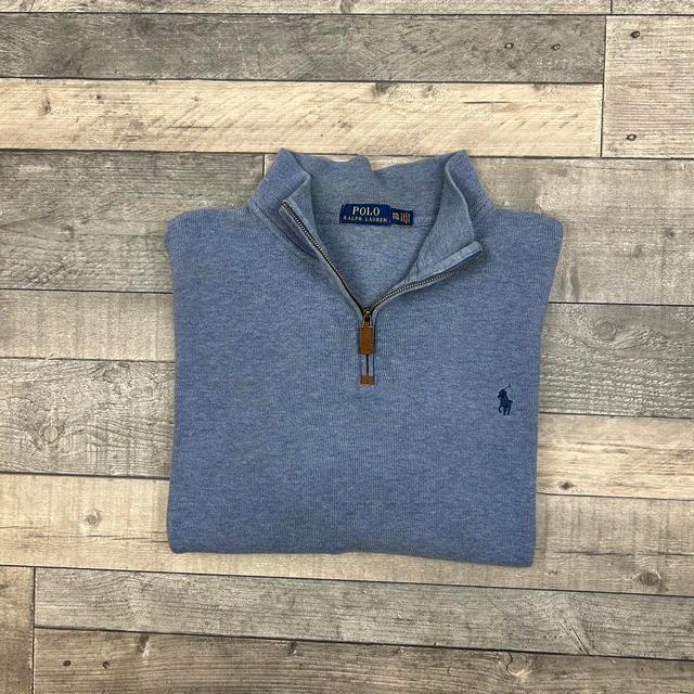 Ralph Lauren Men's Sweatshirt - Blue - XXL on Productcaster.