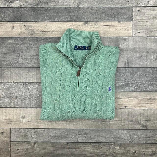 Ralph Lauren Men's Sweatshirt - Green - XXL on Productcaster.