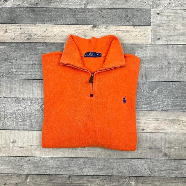 Ralph Lauren Men's Sweatshirt - Orange - XL on Productcaster.