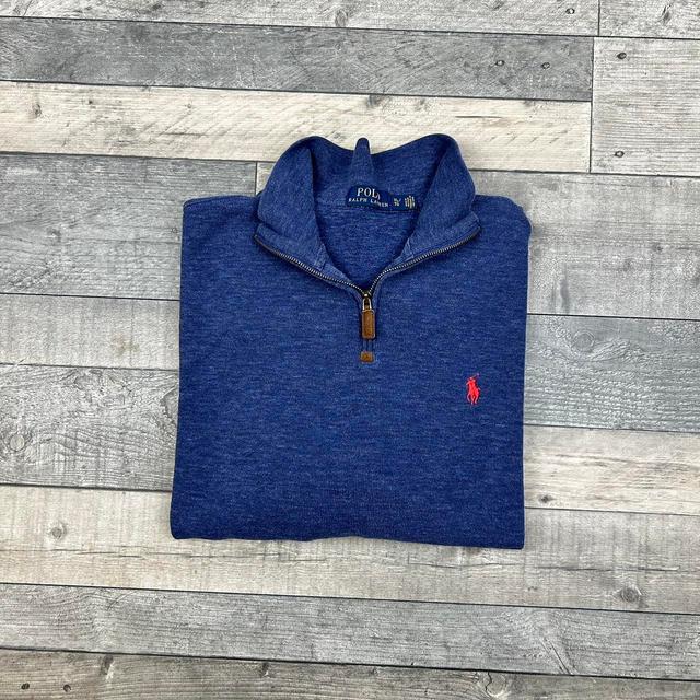 Ralph Lauren Men's Sweatshirt - Red/Blue - XL on Productcaster.