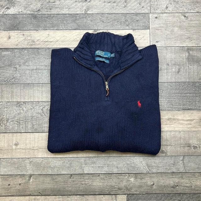 Ralph Lauren Men's Sweatshirt - Navy - XXL on Productcaster.